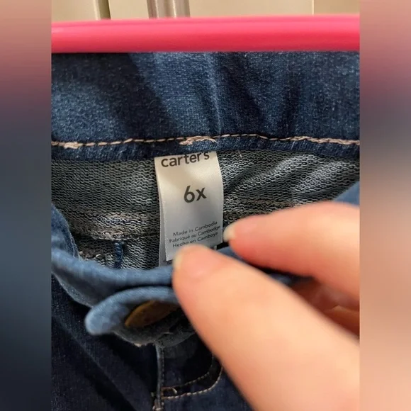 Carters size 6x skinny jean, NWT - Picture 4 of 8